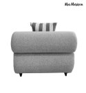 MaMaison sofa ogrodowa ALEXANDER szara (poduszki i pokrowiec w zestawie)