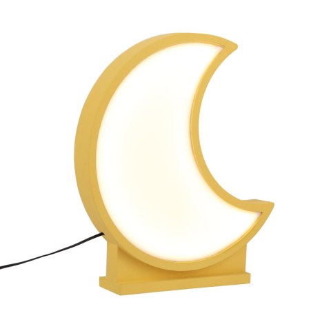 Moon lampa stołowa 12w led 3000k iq kids złoty