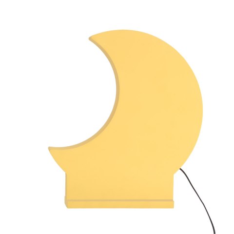 Moon lampa stołowa 12w led 3000k iq kids złoty