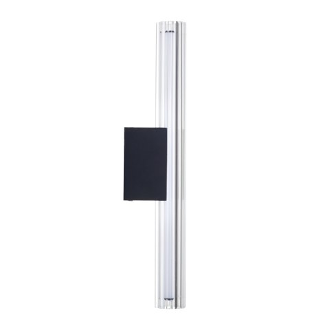 Lampa ścienna VERTI 40 cm - LED, transparentna tuba