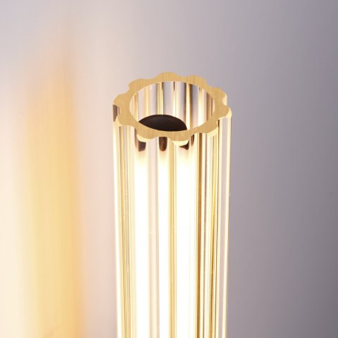 Lampa ścienna VERTI 40 cm - LED, transparentna tuba