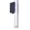 Lampa ścienna VERTI 40 cm - LED, transparentna tuba