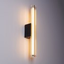 Lampa ścienna VERTI 40 cm - LED, transparentna tuba