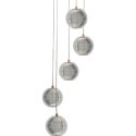 Light Prestige Lampa wisząca Brillant 5 złota LED CCT