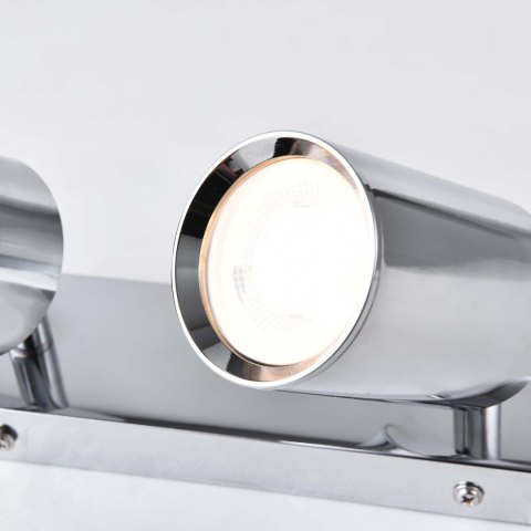 Light Prestige Zestaw reflektorów spot Belize chrom IP44 2xGU10