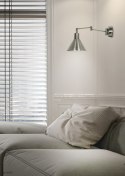 COPENHAGEN LAMPA KINKIET 1X40W E14 SATYNA