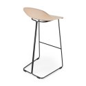Hoker CARO BAR stołek barowy beżowy 75 cm
