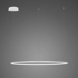 Lampa wisząca Ledowe Okręgi No.1 100cm 3k biała DIMM
