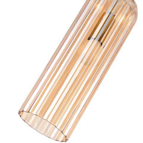 Light Prestige Lampa wisząca Piega 3 amber 3xE14