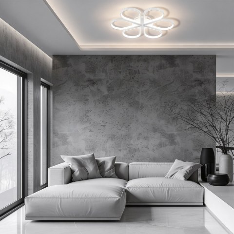 Light Prestige Plafon Velva biały LED CCT