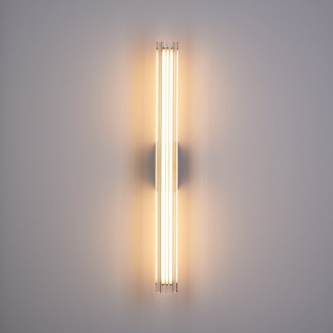 Lampa ścienna VERTI 50 cm - LED, kinkiet liniowy, transparentny