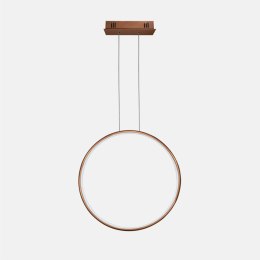 Lampa wisząca Ledowe Okręgi No.1 X 60cm 3k miedziana Dali