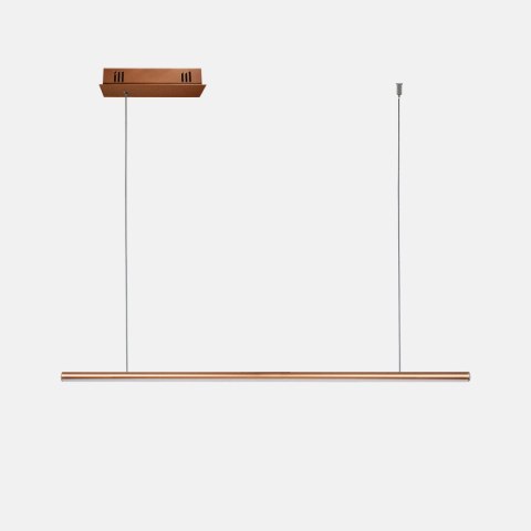Lampa wisząca Linea No.1B 100cm 3k miedziana ściemnialna