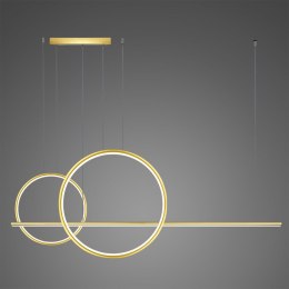 Lampa wisząca Linea No.4 60/40cm złota 3k
