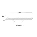 Light Prestige Kinkiet Aqua 42 cm biały IP44 LED CCT