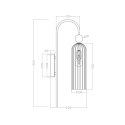 Light Prestige Kinkiet Piega 1 biały 1xE14