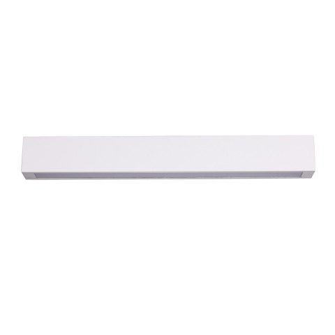 Light Prestige Lampa sufitowa Ibros 63 cm biała 18W IP44 LED CCT