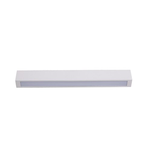 Light Prestige Lampa sufitowa Ibros 63 cm biała 18W IP44 LED CCT