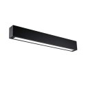 Light Prestige Lampa sufitowa Ibros 63 cm czarny 18W IP44 LED CCT