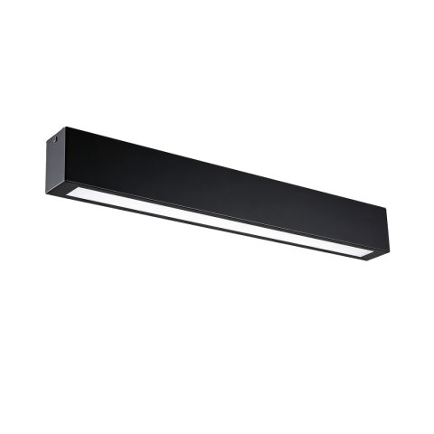 Light Prestige Lampa sufitowa Ibros 63 cm czarny 18W IP44 LED CCT
