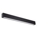 Light Prestige Lampa sufitowa Ibros 93 cm czarna 24W IP44 LED CCT