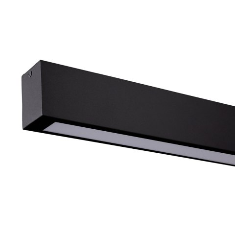 Light Prestige Lampa sufitowa Ibros 93 cm czarna 24W IP44 LED CCT