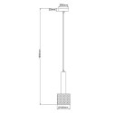 Light Prestige Lampa wisząca Amo złoto-czarna 1xE27