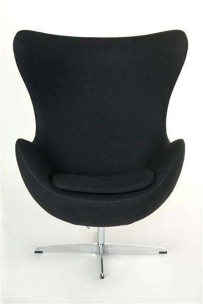 Fotel Jajo czarny kaszmir 1 Premium ( Rozmiar: uniwersalny )