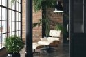 Fotel Vip biały/rosewood/srebrna baza ( Rozmiar: uniwersalny )