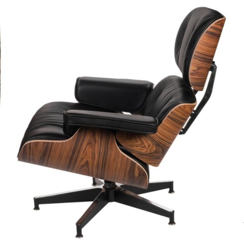 Fotel Vip czarny/rosewood/standard base ( Rozmiar: uniwersalny )