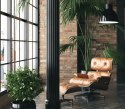 Fotel Vip czarny/rosewood/standard base ( Rozmiar: uniwersalny )