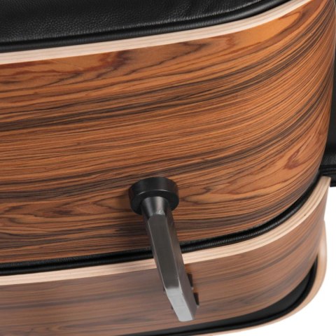 Fotel Vip czarny/rosewood/standard base ( Rozmiar: uniwersalny )