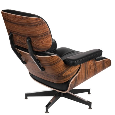 Fotel Vip czarny/rosewood/standard base ( Rozmiar: uniwersalny )