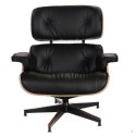 Fotel Vip czarny/rosewood/standard base ( Rozmiar: uniwersalny )