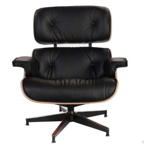 Fotel Vip czarny/rosewood/standard base ( Rozmiar: uniwersalny )