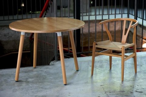 Krzesło Wicker Naturalne Naturalne inspi rowane Wishbone ( Rozmiar: uniwersalny )