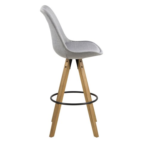 Stołek barowy Dima Melange grey/wood ( Rozmiar: uniwersalny )