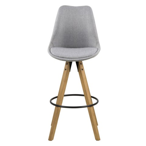 Stołek barowy Dima Melange grey/wood ( Rozmiar: uniwersalny )