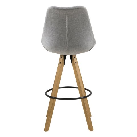 Stołek barowy Dima Melange grey/wood ( Rozmiar: uniwersalny )