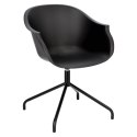 Krzesło Roundy Black ( Rozmiar: uniwersalny )