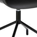 Krzesło Roundy Black ( Rozmiar: uniwersalny )