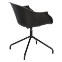 Krzesło Roundy Black ( Rozmiar: uniwersalny )