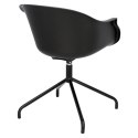 Krzesło Roundy Black ( Rozmiar: uniwersalny )