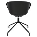 Krzesło Roundy Black ( Rozmiar: uniwersalny )