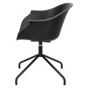 Krzesło Roundy Black ( Rozmiar: uniwersalny )
