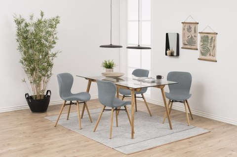 Krzesło Batilda light grey ( Rozmiar: uniwersalny )