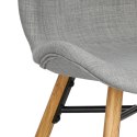Krzesło Batilda light grey ( Rozmiar: uniwersalny )