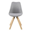 Krzesło Dima light grey ( Rozmiar: uniwersalny )