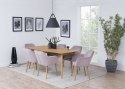 Krzesło Emilia Velvet dusty rose ( Rozmiar: uniwersalny )