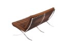 Sofa BA3 3 osobowa, jasny brąz skóra naturalna ( Rozmiar: uniwersalny )